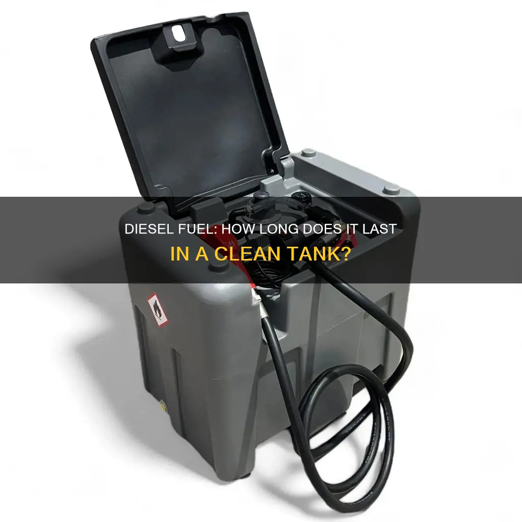 how long is diesel fuel good for in clean tank