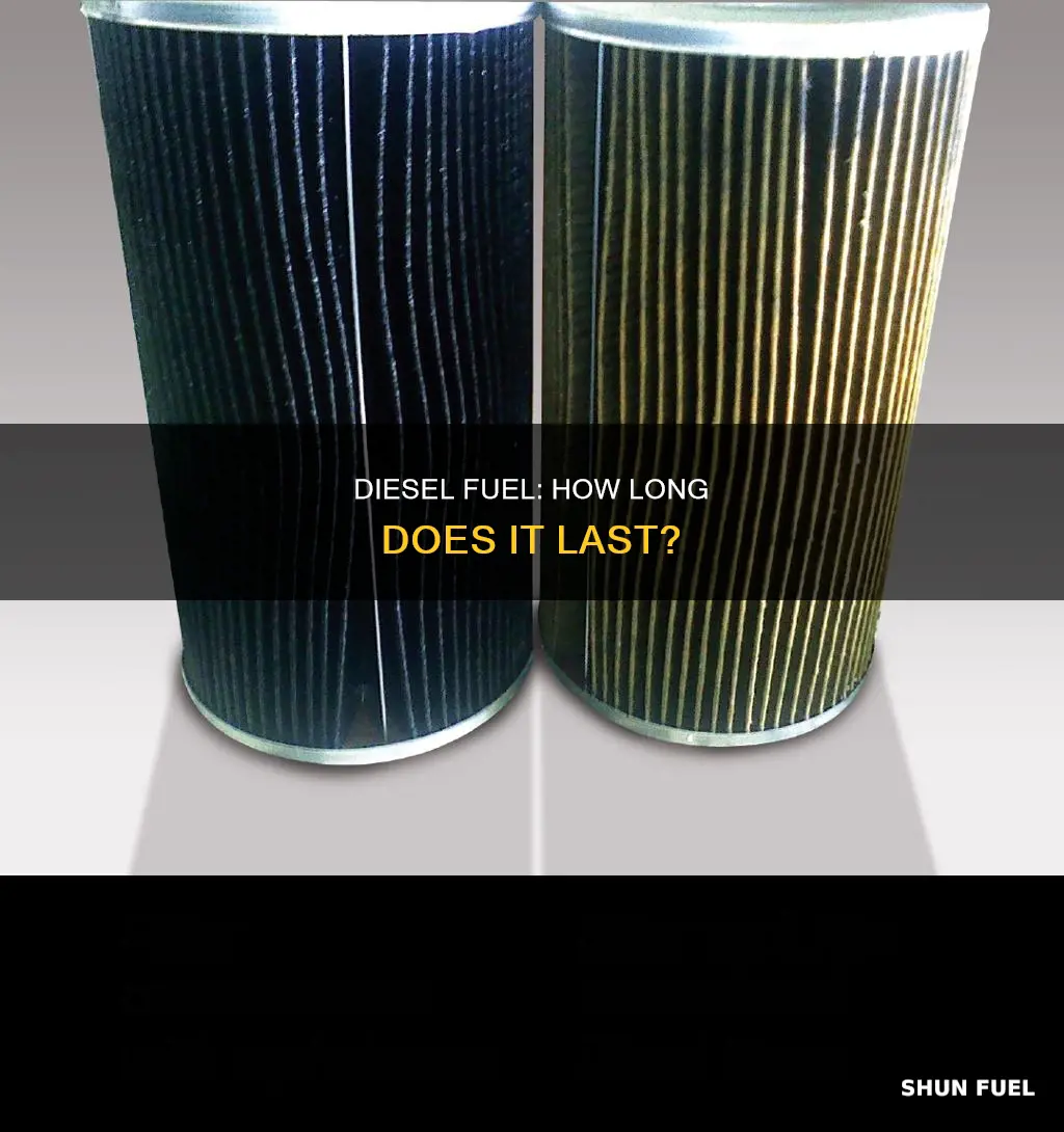 how long is diesel fuel stable
