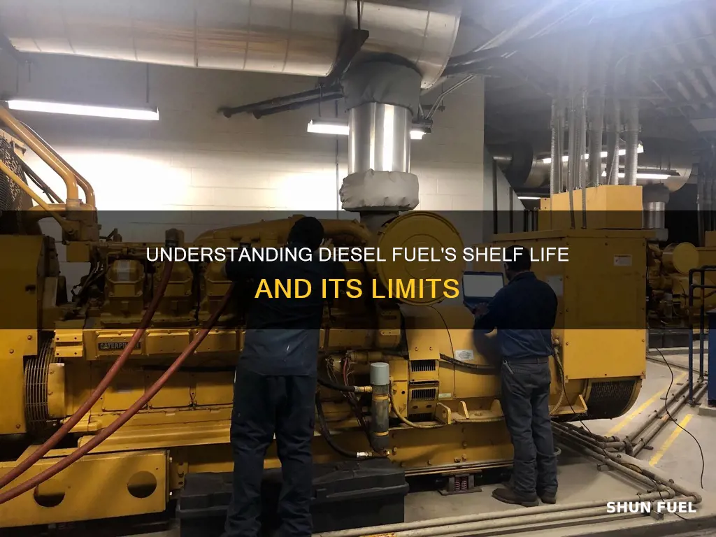how long is the shelf life of diesel fuel