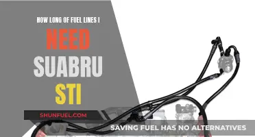 Suitable Fuel Line Length for Subaru STI: A Guide