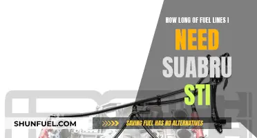 Fuel Line Length for Subaru STI: How Much is Needed?
