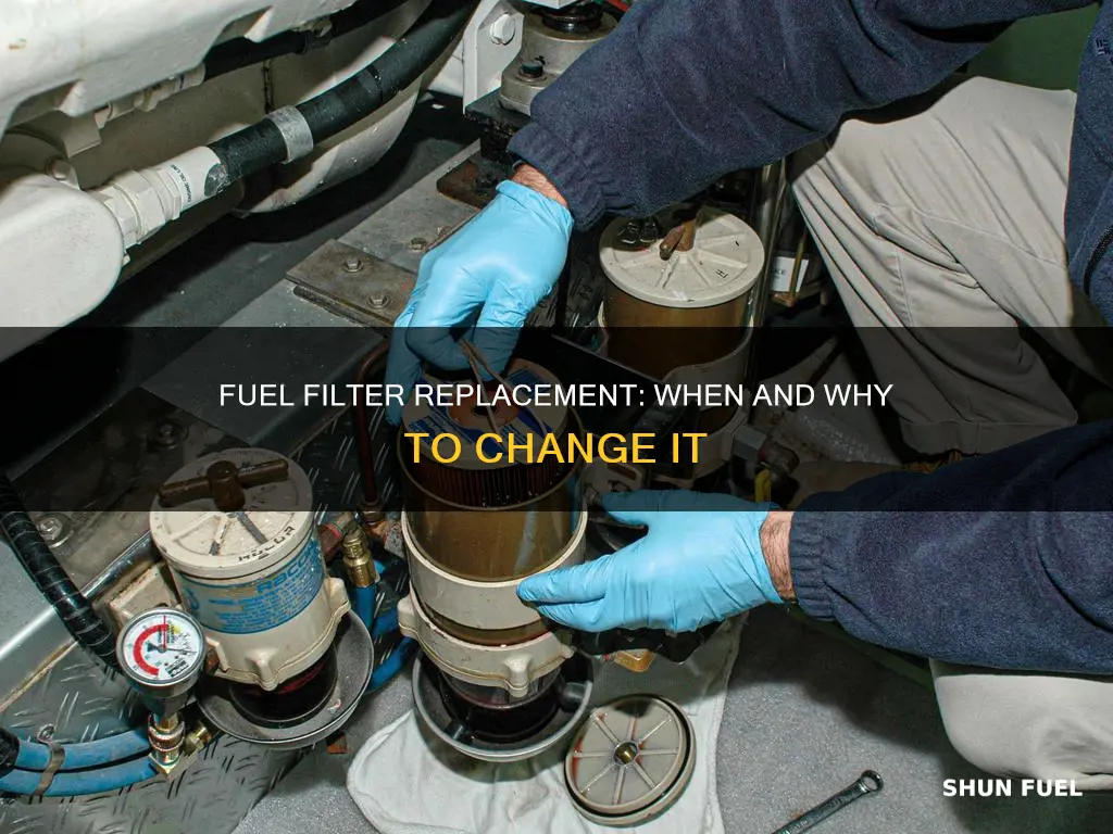 how long should a fuel filter be replaced