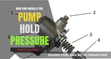 Fuel Pump Pressure: How Long Should It Last?