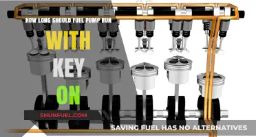 How Long Should Fuel Pump Run with Key On?