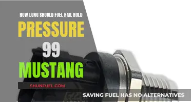 Fuel Rail Pressure Maintenance: 99 Mustang Troubleshooting Guide