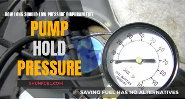 Fuel Pump Pressure: How Long Should It Last?