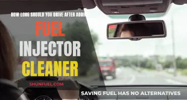 Driving After Fuel Injector Cleaner: How Long to Wait?
