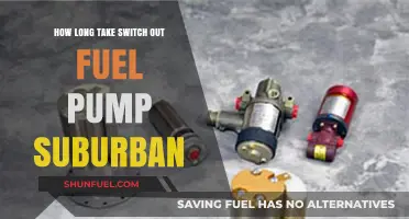 How Long Does It Take to Replace a Fuel Pump in a Suburban?