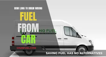 Quick Action: How Long to Drain Wrong Fuel from Your Car