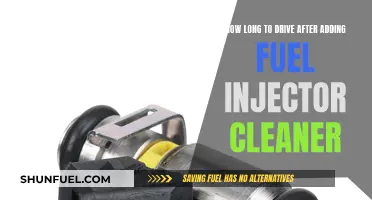 Fuel Injector Cleaner: Safe Driving Time After Application