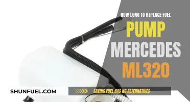 Replacing Fuel Pump in Mercedes ML320: How Long Does It Take?