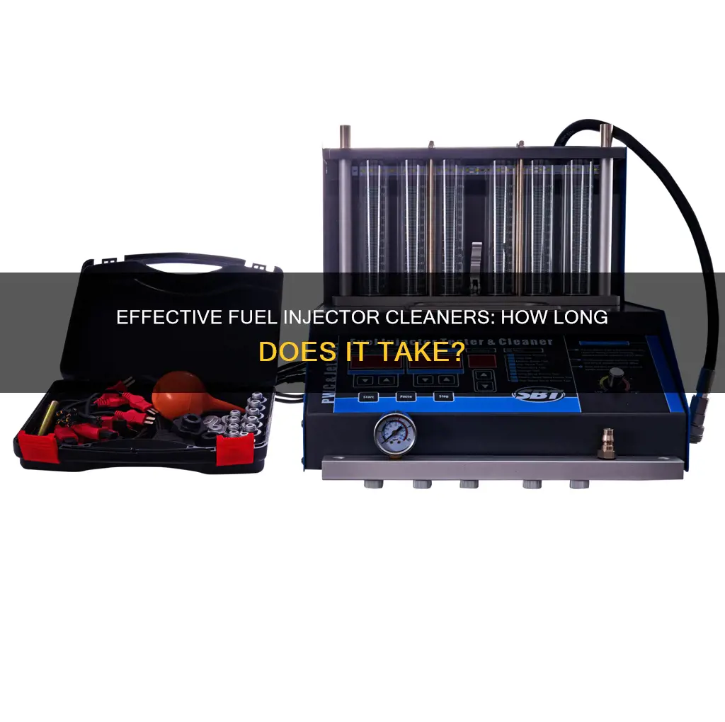 how long until lucas fuel injector cleaner to work