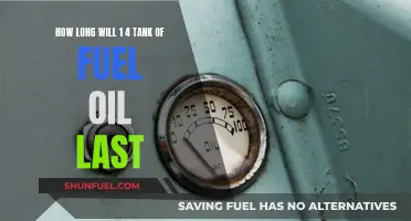 A Warm Home: How Long Will a Quarter Tank Last?