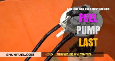 Chevy Cavalier Fuel Pump Lifespan: What to Expect from 2003 Models
