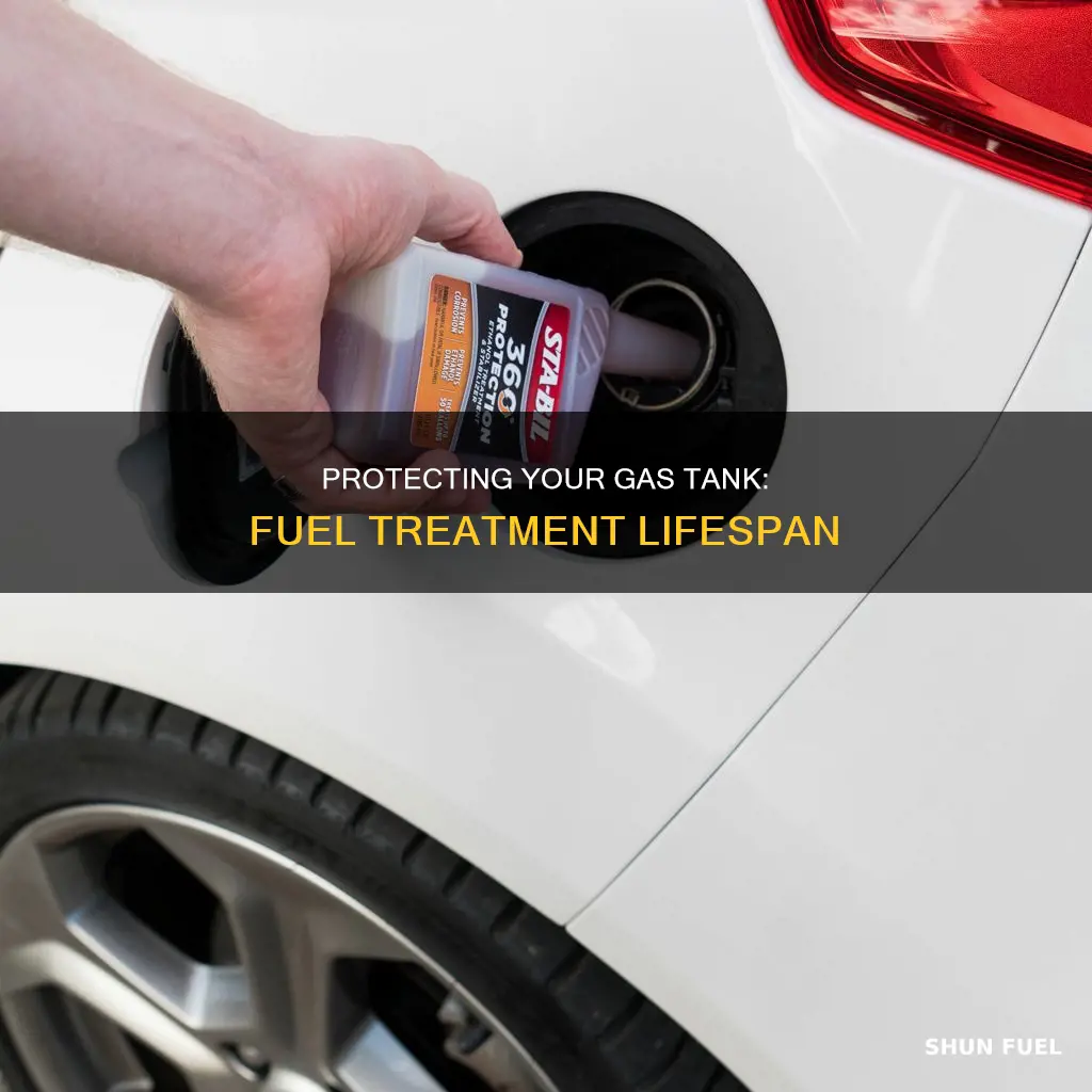 how long will fuel treatment protect a gas tank