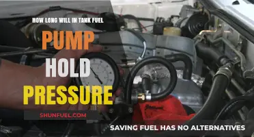 How Long Does an In-Tank Fuel Pump Maintain Pressure?