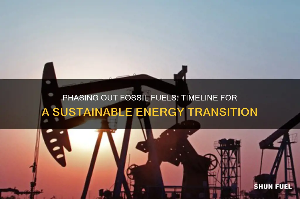 how long will it take to phase out fossil fuels