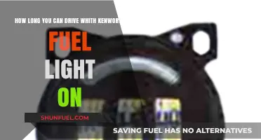 Driving on Empty: How Far Can You Go with Kenworth's Fuel Light On?