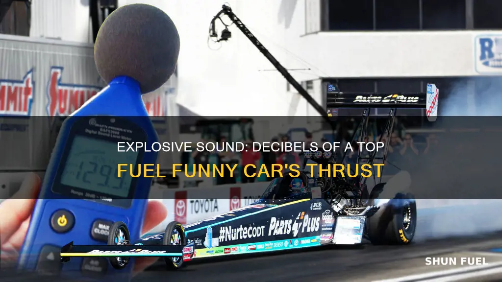 how loud is a top fuel funny car