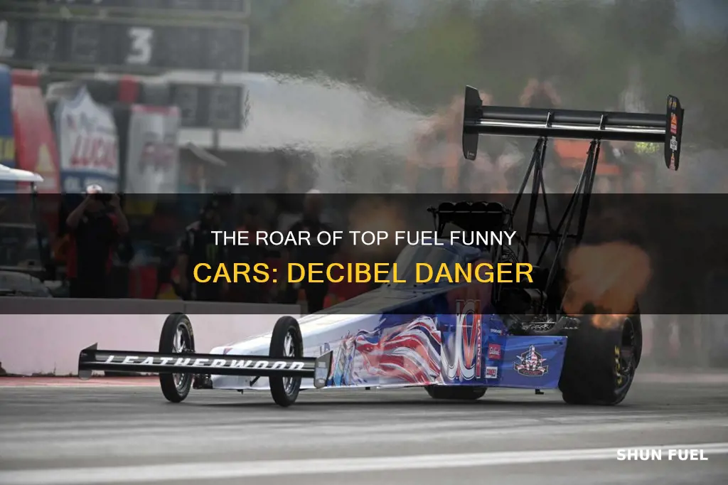 how loud is a top fuel funny car