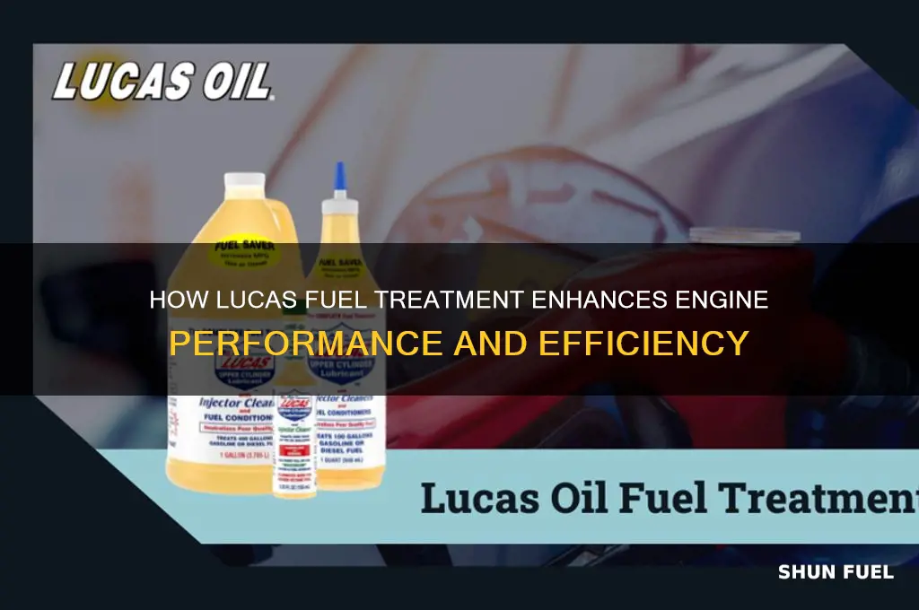 how lucas fuel treatment work