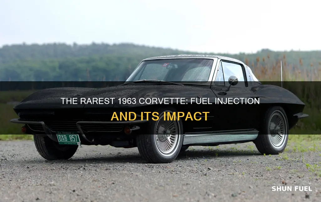 how many 1963 corvette fuel injected car