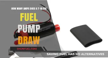 Fuel Pump Amp Draw: Understanding 7-10 PSI Pump Power Consumption