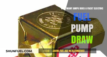 Facet Electric Fuel Pump Amp Draw: Understanding Power Consumption