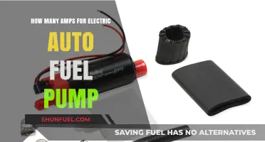 Electric Auto Fuel Pump: Determining the Right Amp Requirements