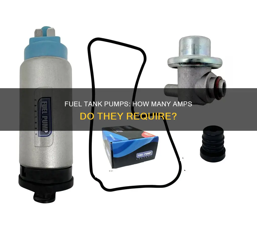 how many amps for fuel tank pump