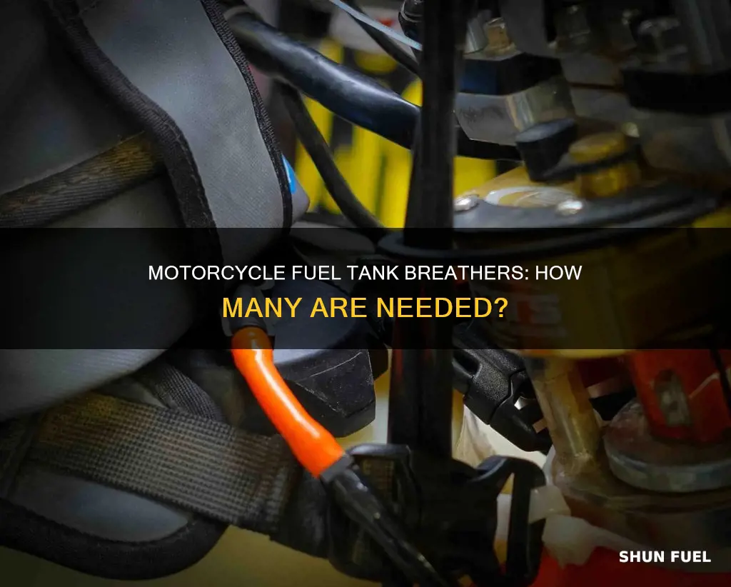 how many breathers on a motorcycle fuel tank