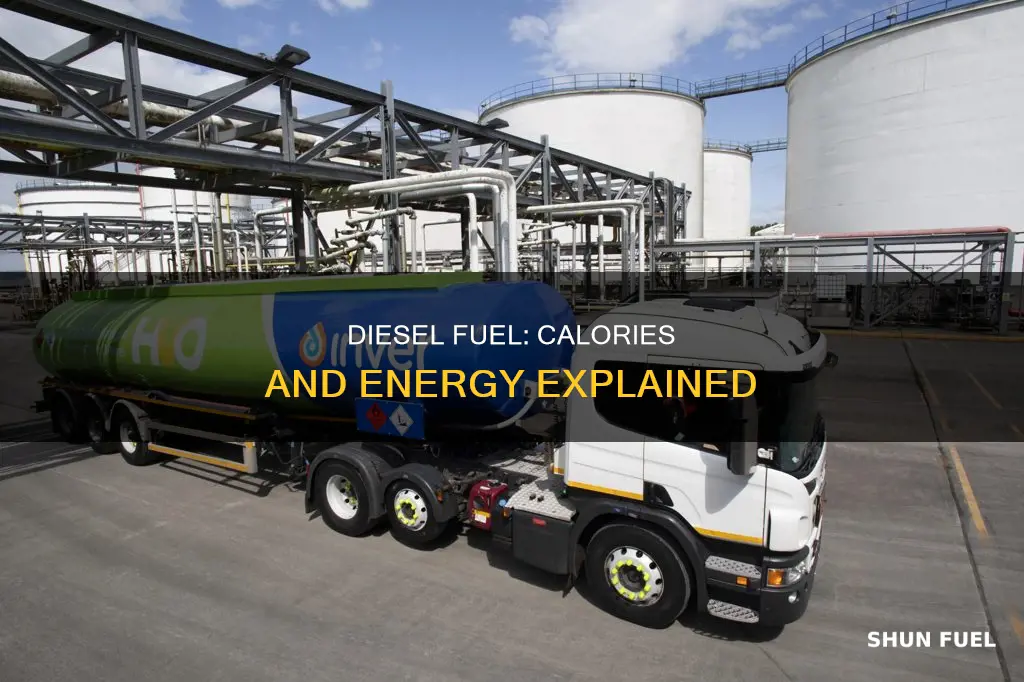 how many calories in diesel fuel