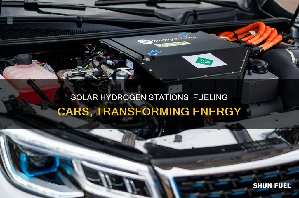 how many cars can a solar hydrogen station fuel up