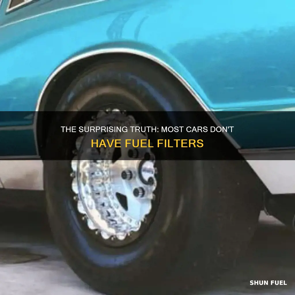 how many cars dont have fuel filter