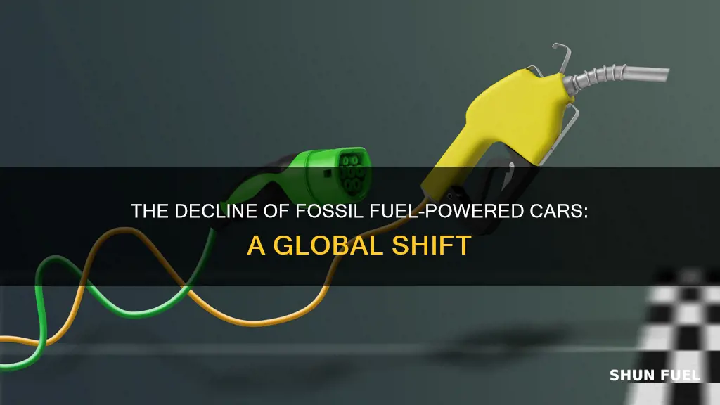 how many cars run on fossil fuel