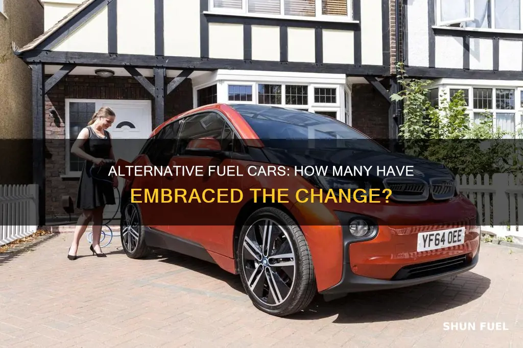 how many cars used alternative fuel