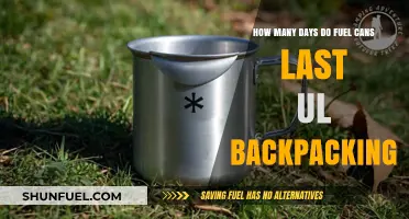 Fuel Can Lifespan: Maximizing Days on Your Ultralight Backpacking Trips