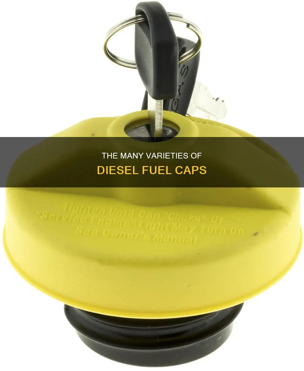 how many different diesel fuel caps are there