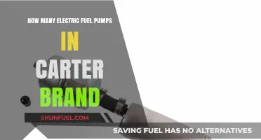 Exploring Carter Brand: Electric Fuel Pump Count in Vehicles