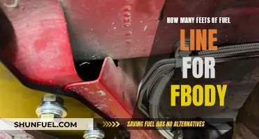 Feet of Fuel Line: F-Body Engine Requirements