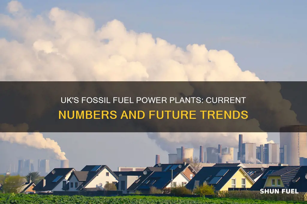 how many fossil fuel power plants in the uk