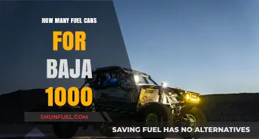 Fuel Can Calculation Guide for Baja 1000 Race Preparation