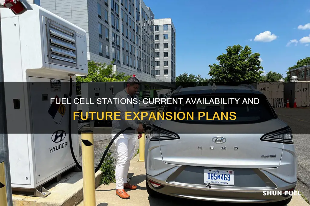 how many fuel cell stations