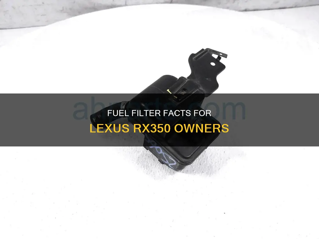 how many fuel filter in l2007 exus rx350