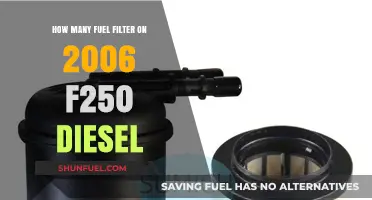 Fuel Filter Mystery: 2006 F250 Diesel Edition