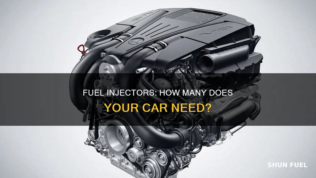 how many fuel injector in a car