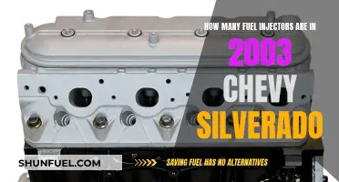 Fuel Injectors in 2003 Chevy Silverado: How Many?