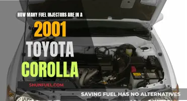 Fuel Injectors in 2001 Toyota Corolla: How Many?