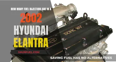 Fuel Injectors in a 2002 Hyundai Elantra: How Many?
