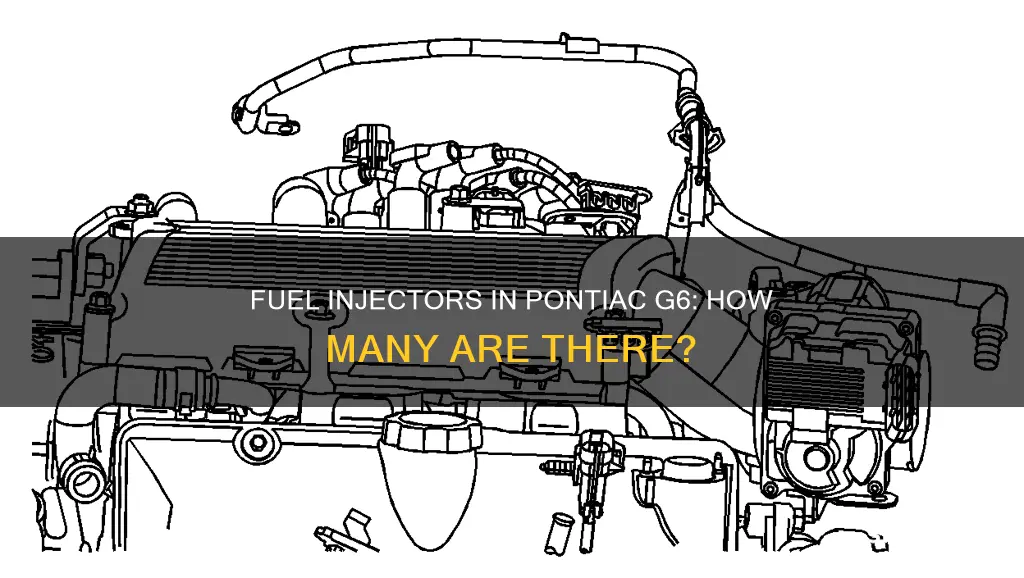how many fuel injectors are in a g6